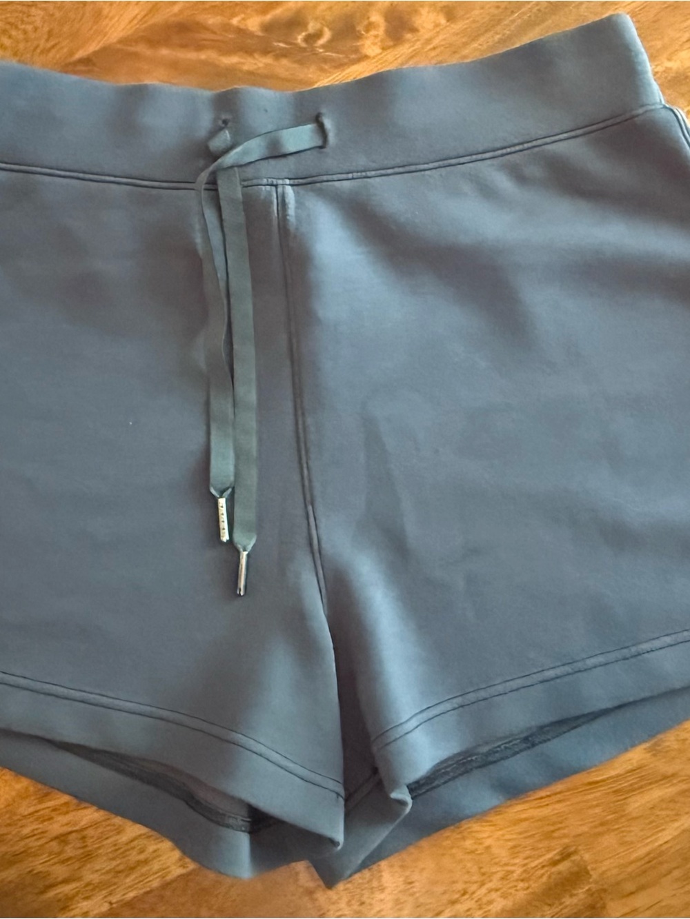 SPANX Women’s Blue Drawstring Lounge Shorts